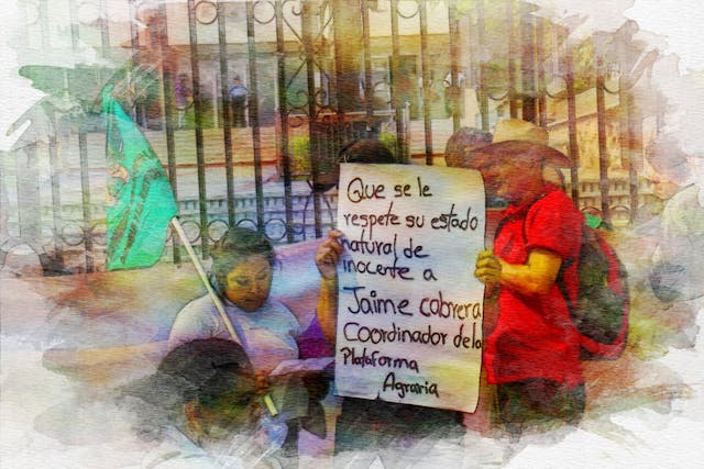Imagen de Jaime Cabrera, el campesino que luchó contra la criminalización del Ministerio Público